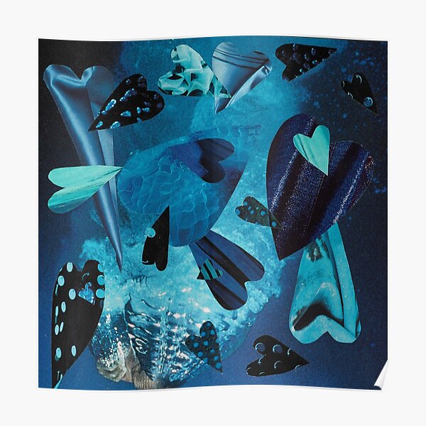 Riding Waves of Sadness With a Heart Full of Blues and Love (Wave 8) Poster