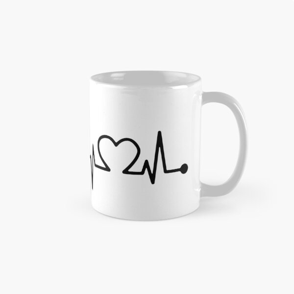 Item preview, FLAMINGO HEARTBEAT BLACK designed and sold by bestteez.