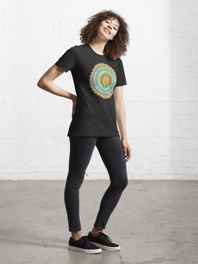 Alternative Ansicht von Magischer Kreis Bunt Essential T-Shirt