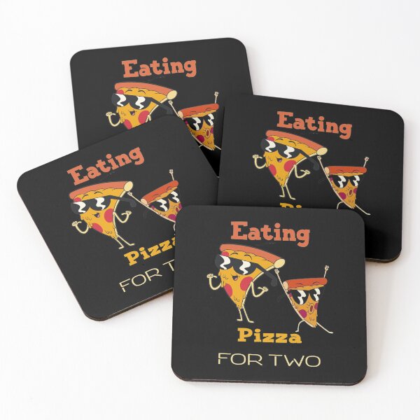 Item preview, Eating Pizza For Two 97 Gift Halloween Day, Thanksgiving, Christmas Day designed and sold by CeceliaColeman.