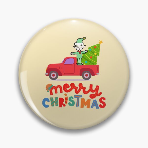 Item preview, Christmas Elf Riding Monster Truck designed and sold by BhavyaBathla.