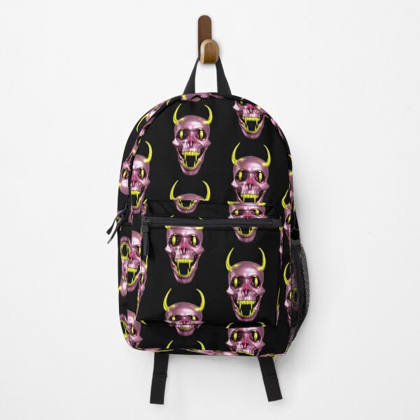 Item preview, Halloween Demon skull in pink designed and sold by bradm50.