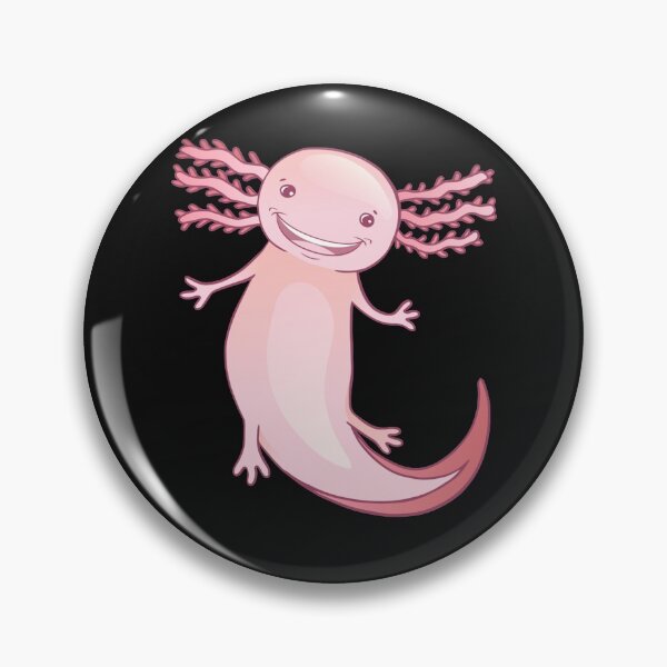 Item preview, Cute Axolotl Smiling  designed and sold by MyArtYourWorld.