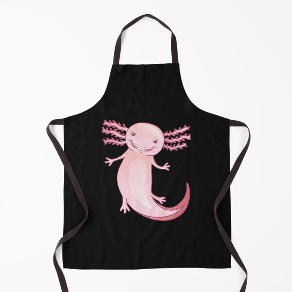 Item preview, Cute Axolotl Smiling  designed and sold by MyArtYourWorld.