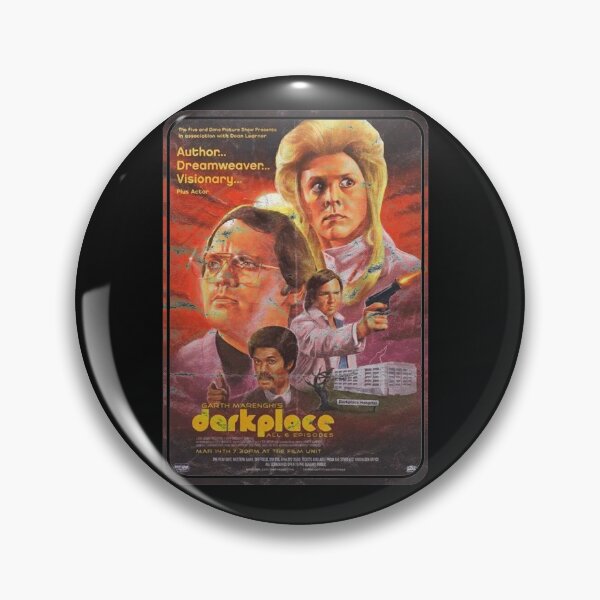 Item preview, Garth Marenghi - Darkplace (distressed design) designed and sold by KrystinaPollich.