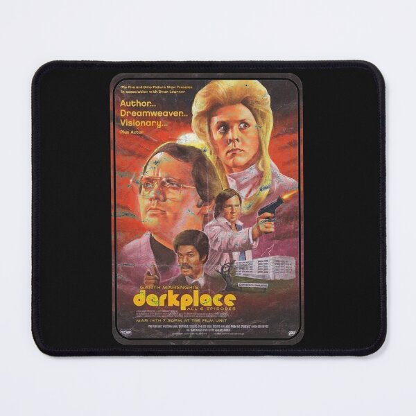 Item preview, Garth Marenghi - Darkplace (distressed design) designed and sold by KrystinaPollich.