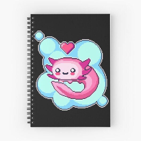 Item preview, Cute smiling Axolotl  designed and sold by MyArtYourWorld.