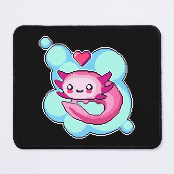 Item preview, Cute smiling Axolotl designed and sold by MyArtYourWorld.