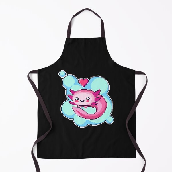 Item preview, Cute smiling Axolotl  designed and sold by MyArtYourWorld.