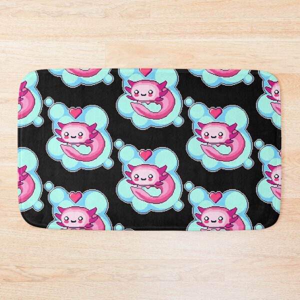 Item preview, Cute smiling Axolotl  designed and sold by MyArtYourWorld.