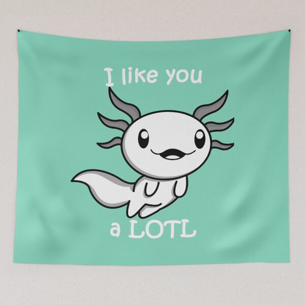 Item preview, Funny Cute Smiling Axolotl Giftidea Essential   designed and sold by MyArtYourWorld.