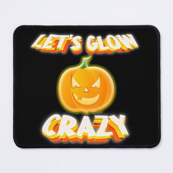 Let'S Glow Crazy Retro Mouse Pad