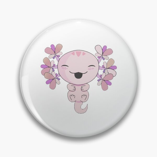 Item preview, axolotl smiling  designed and sold by rnamentallyYou.