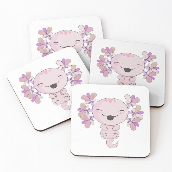 Item preview, axolotl smiling  designed and sold by rnamentallyYou.