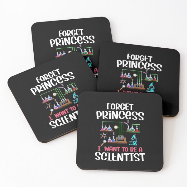 Item preview, Forget Princess I Want To Be A Scientist Cool Girl Science designed and sold by nguyenchimina.