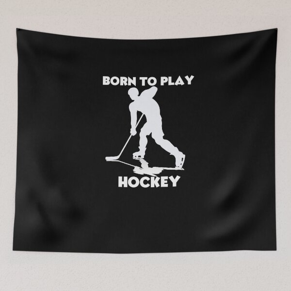 Item preview, Ice Hockey Goalie born to play hockey shirt designed and sold by SukanyaShop.