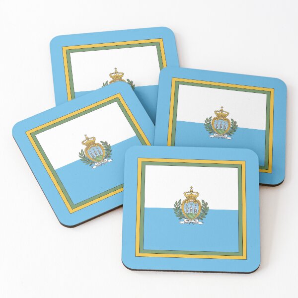 Item preview, SAN MARINO Flag Gifts, Masks, Stickers & Products (GF) designed and sold by mpodger.