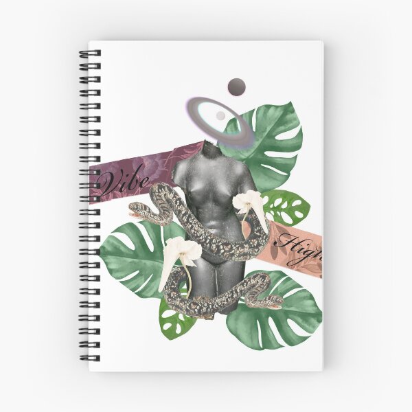Item preview, Vibe high Greek  stone and nature with snakes and trippy flower 2 matte gray  designed and sold by VantaTheArtist.