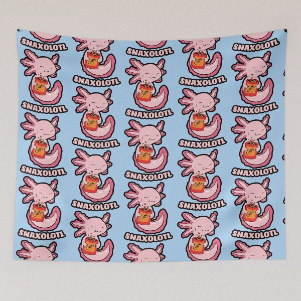 Item preview, axolotl smiling  designed and sold by rnamentallyYou.