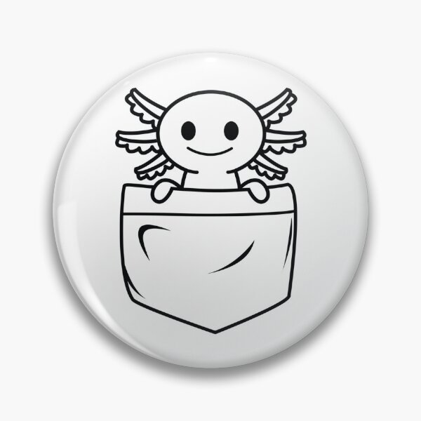 Item preview, axolotl smiling  designed and sold by rnamentallyYou.