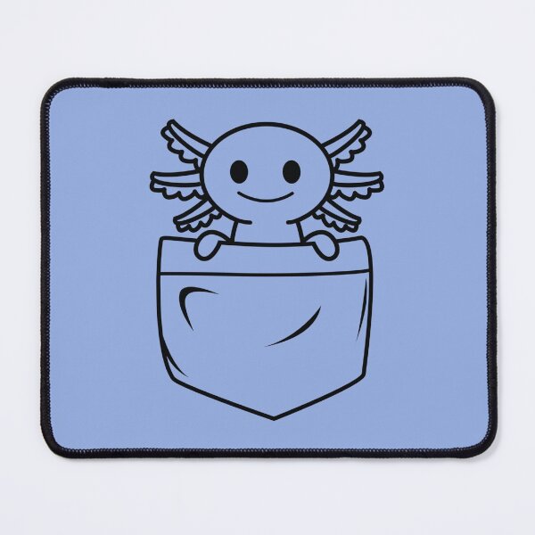 Item preview, axolotl smiling designed and sold by rnamentallyYou.