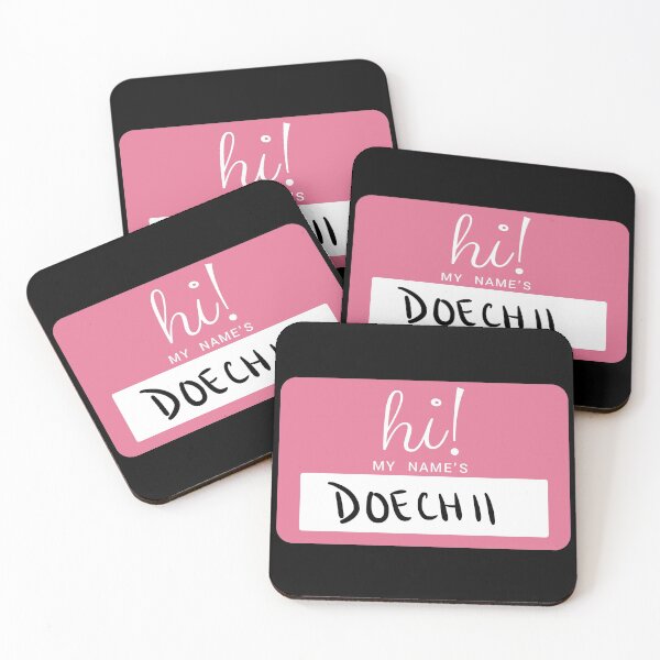 Item preview, hi my name's doechii with two i's nametag designed and sold by MediaFill.