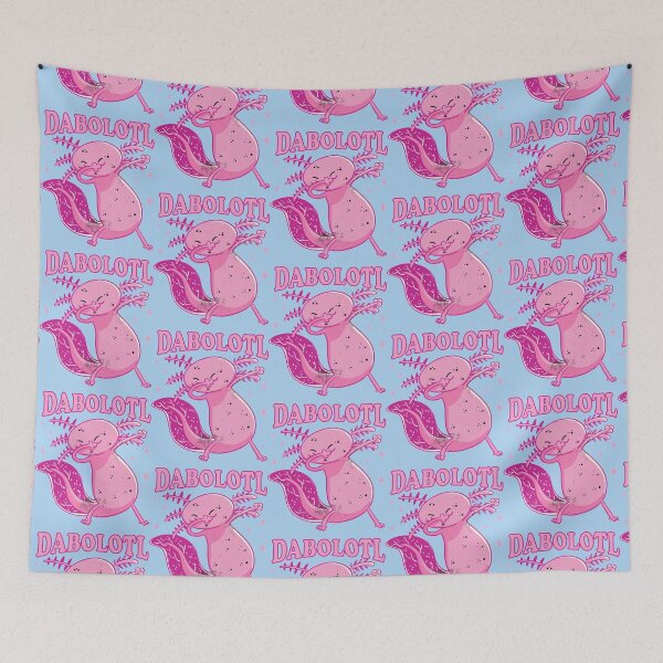 Item preview, axolotl smiling  designed and sold by rnamentallyYou.