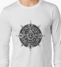 Mesoamerica - Aztec Calendar Long Sleeve T-Shirt