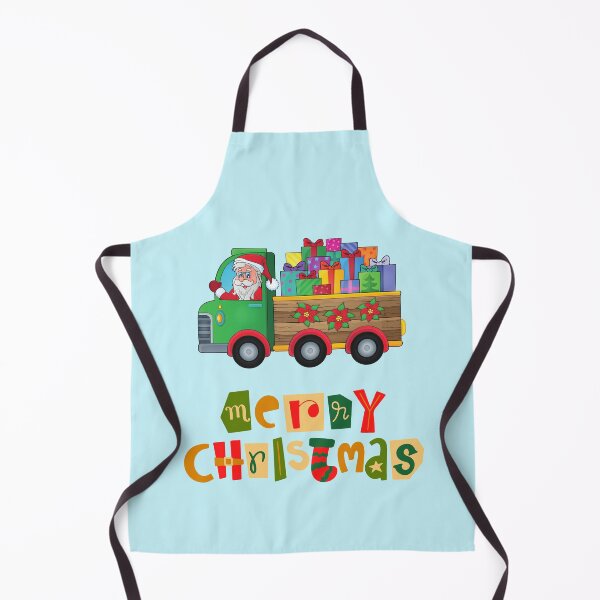 Item preview, Christmas Elf Riding Monster Truck designed and sold by BhavyaBathla.