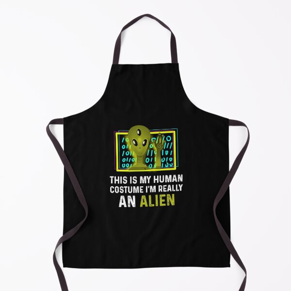 Item preview, This Is My Human Costume I'm Really An Alien Funny designed and sold by nguyenchimina.