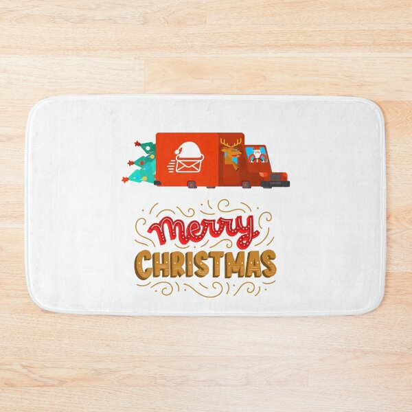 Item preview, Elfo navideño montando un camión monstruo designed and sold by BhavyaBathla.