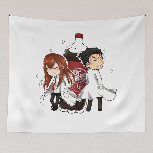 Item preview, Visual Novel Game Steins Gate Anime Science Adventure Okabe And Kurisu Doc 'Pepper Lovers Music designed and sold by SteinsGateMiche.