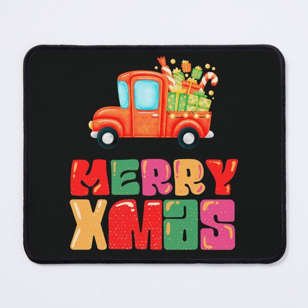 Item preview, Christmas Elf Riding Monster Truck designed and sold by BhavyaBathla.