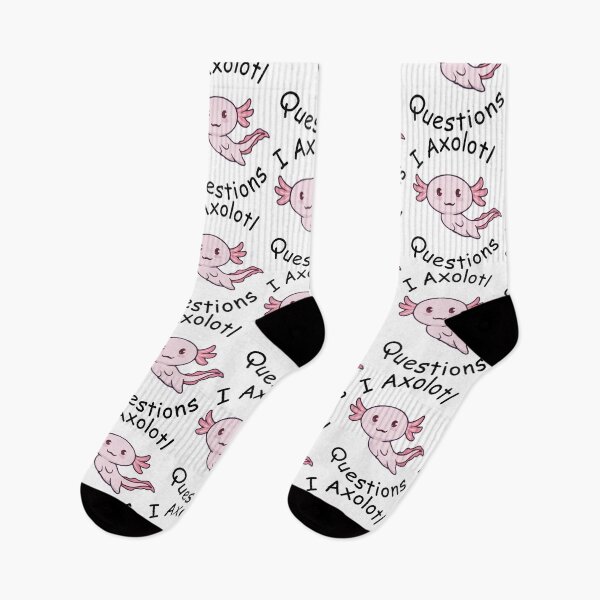 Item preview, i axolotl questions               designed and sold by MyArtYourWorld.
