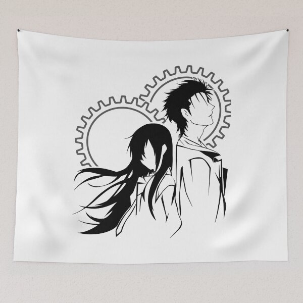 Item preview, Visual Novel Game Steins Gate Anime Science Adventure Okabe And Kurisu Techno designed and sold by SteinsGateMiche.