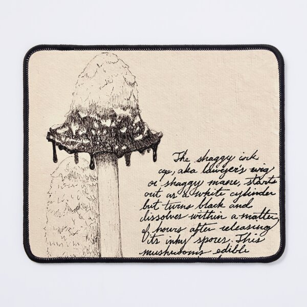 Item preview, Champiñones Inky Cap designed and sold by Nicole Procter.