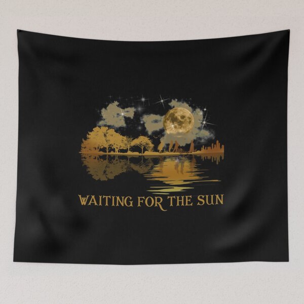 Item preview, Funny Art Waiting For The Sun The Doors Band designed and sold by LukasRuzek.
