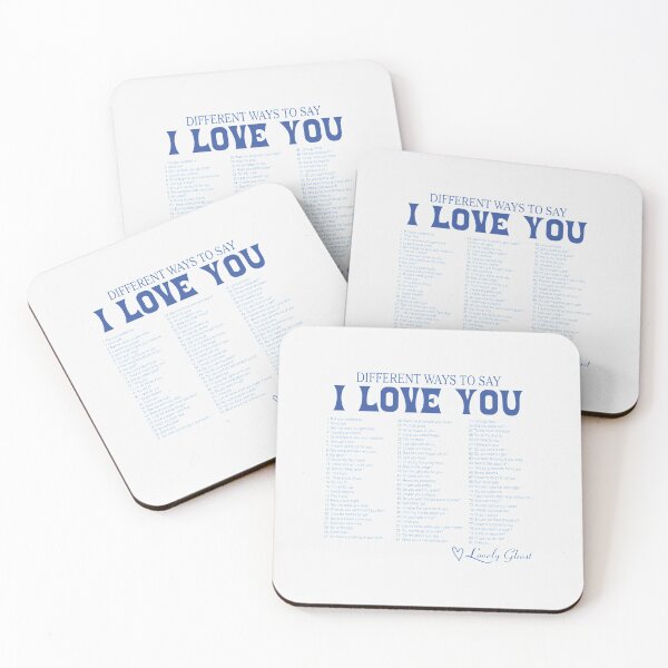 Item preview, Different Ways To Say I Love You| Perfect Gift designed and sold by Nam Pham.