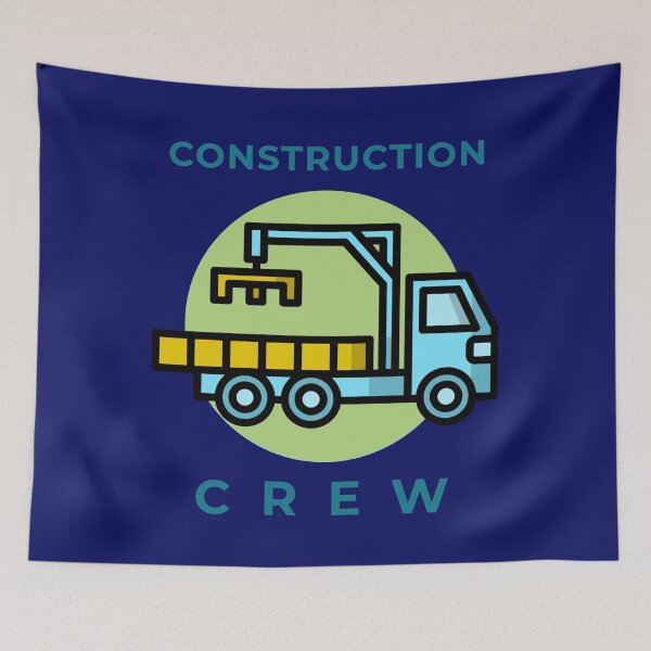 Item preview, CONSTRUCTION CREW   designed and sold by CoopClothing.