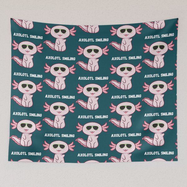 Item preview, Axolotl Smiling   designed and sold by rnamentallyYou.