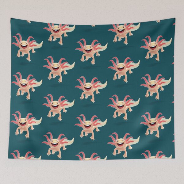 Item preview, Axolotl Smiling   designed and sold by rnamentallyYou.