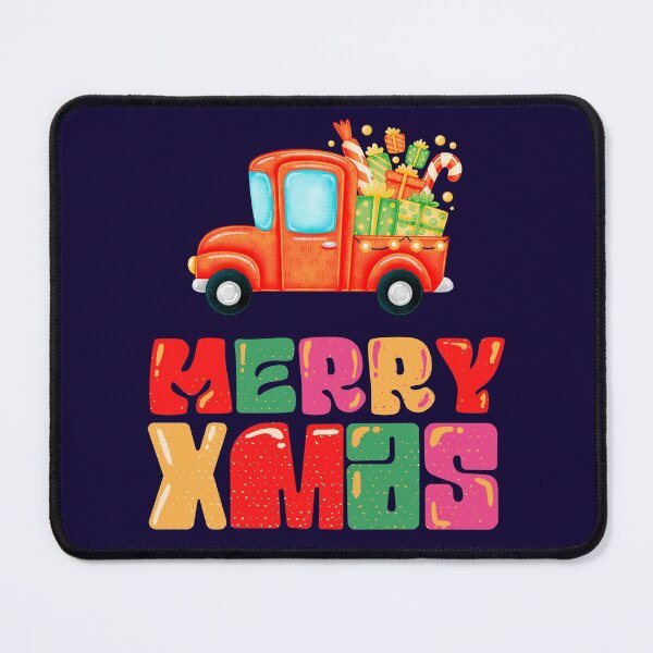 Item preview, Christmas Elf Riding Monster Truck designed and sold by BhavyaBathla.