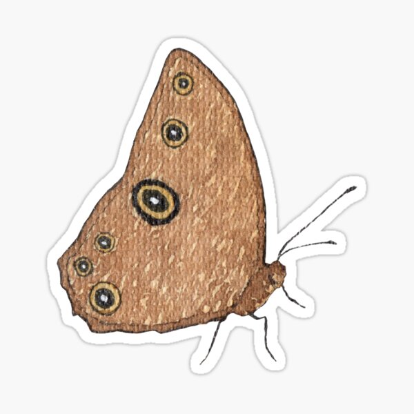 Autumn Butterfly Sticker