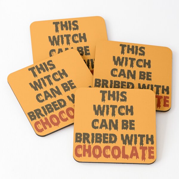 Item preview, This witch can be bribed with chocolate Halloween designed and sold by funnyhalloween.