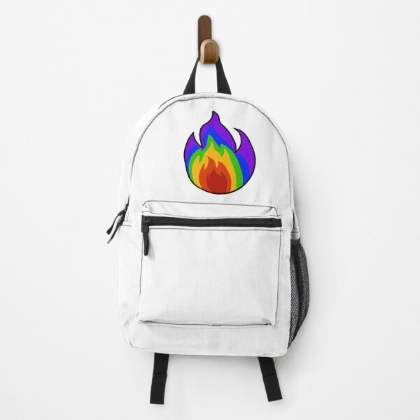 Item preview, Rainbow Flame designed and sold by CalliesArt.