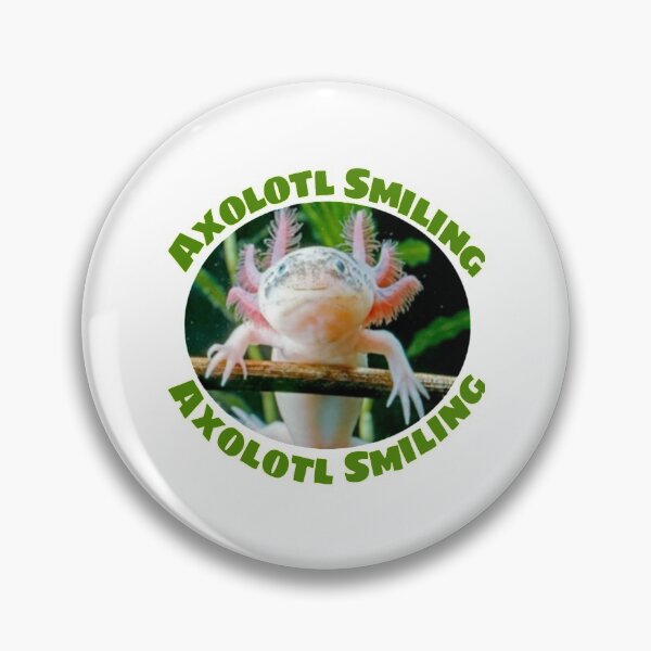Item preview, Axolotl Smiling   designed and sold by rnamentallyYou.