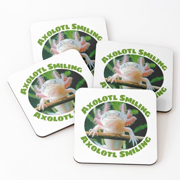 Item preview, Axolotl Smiling   designed and sold by rnamentallyYou.
