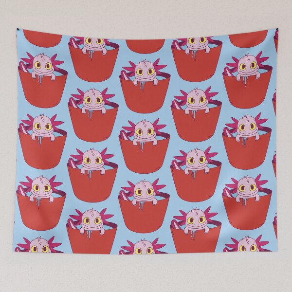 Item preview, Axolotl Smiling   designed and sold by rnamentallyYou.