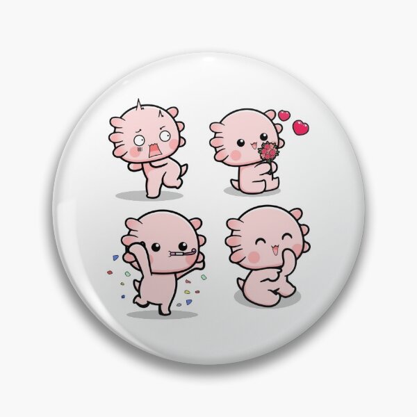 Item preview, Axolotl Smiling   designed and sold by rnamentallyYou.