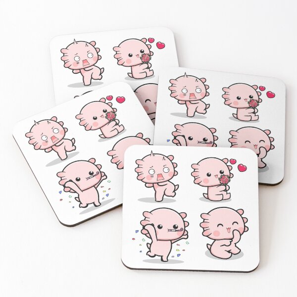 Item preview, Axolotl Smiling   designed and sold by rnamentallyYou.